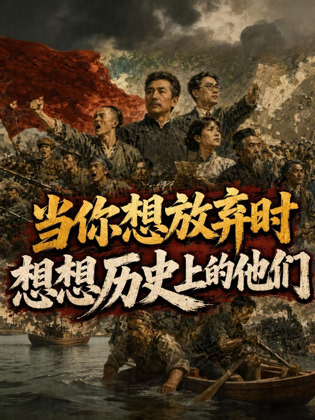 当你想要放弃时 · 想想历史上的他们